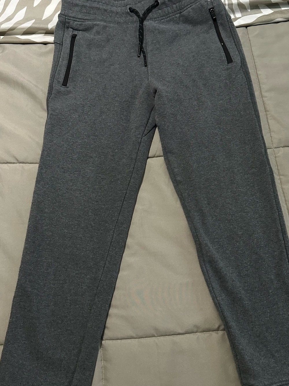 Boy’s Gray Drawstring Jogger Pants